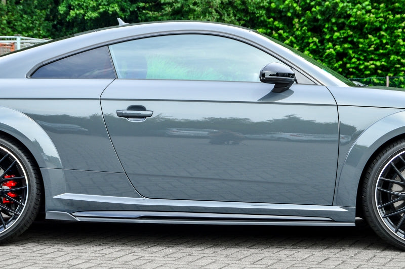 CUP Seitenschweller Audi TTS, 8J-FV/8S Facelift ab Bj.: 9/2018- Schwarz Glanz