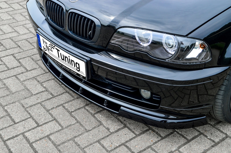 CUP Frontspoilerlippe ABS BMW 3er E46 Bj.: 1998-2002 Schwarz Glanz