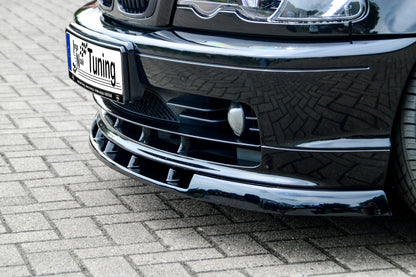 CUP Frontspoilerlippe ABS BMW 3er E46 Bj.: 1998-2002 Schwarz Glanz