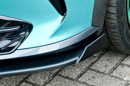 CUP Frontspoilerlippe ABS mit Seitenwing Cupra Formentor Schwarz Glanz