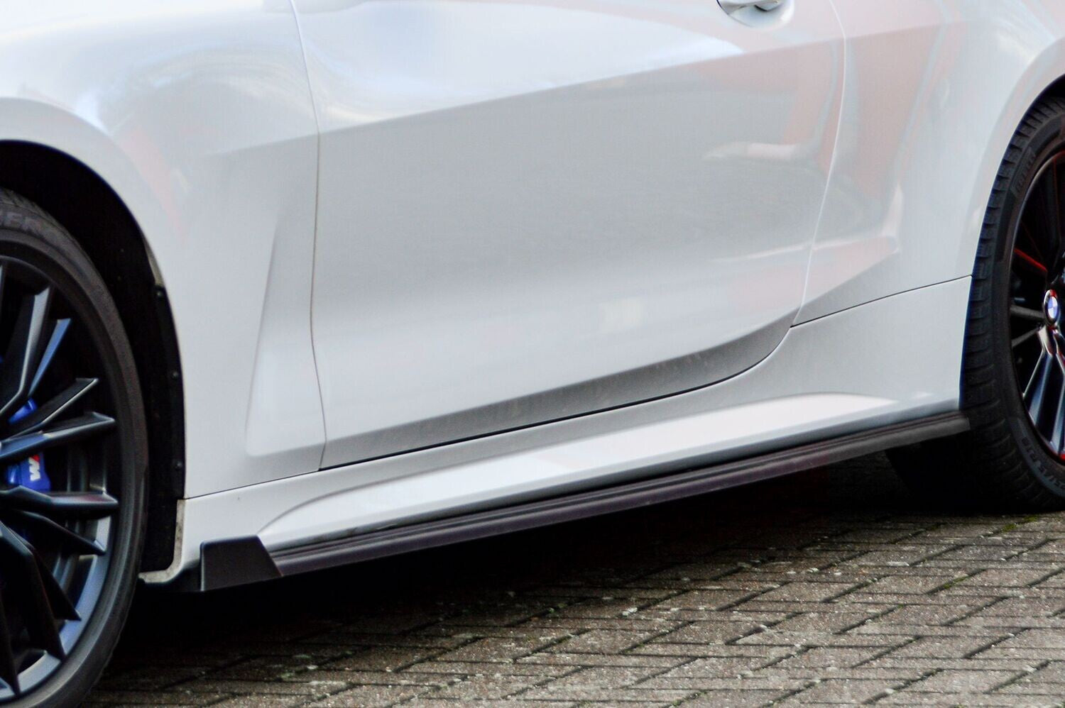 Seitenschwellersatz mit Wing BMW 4er, G22 + G23 ab Bj.: 2020- Carbon
