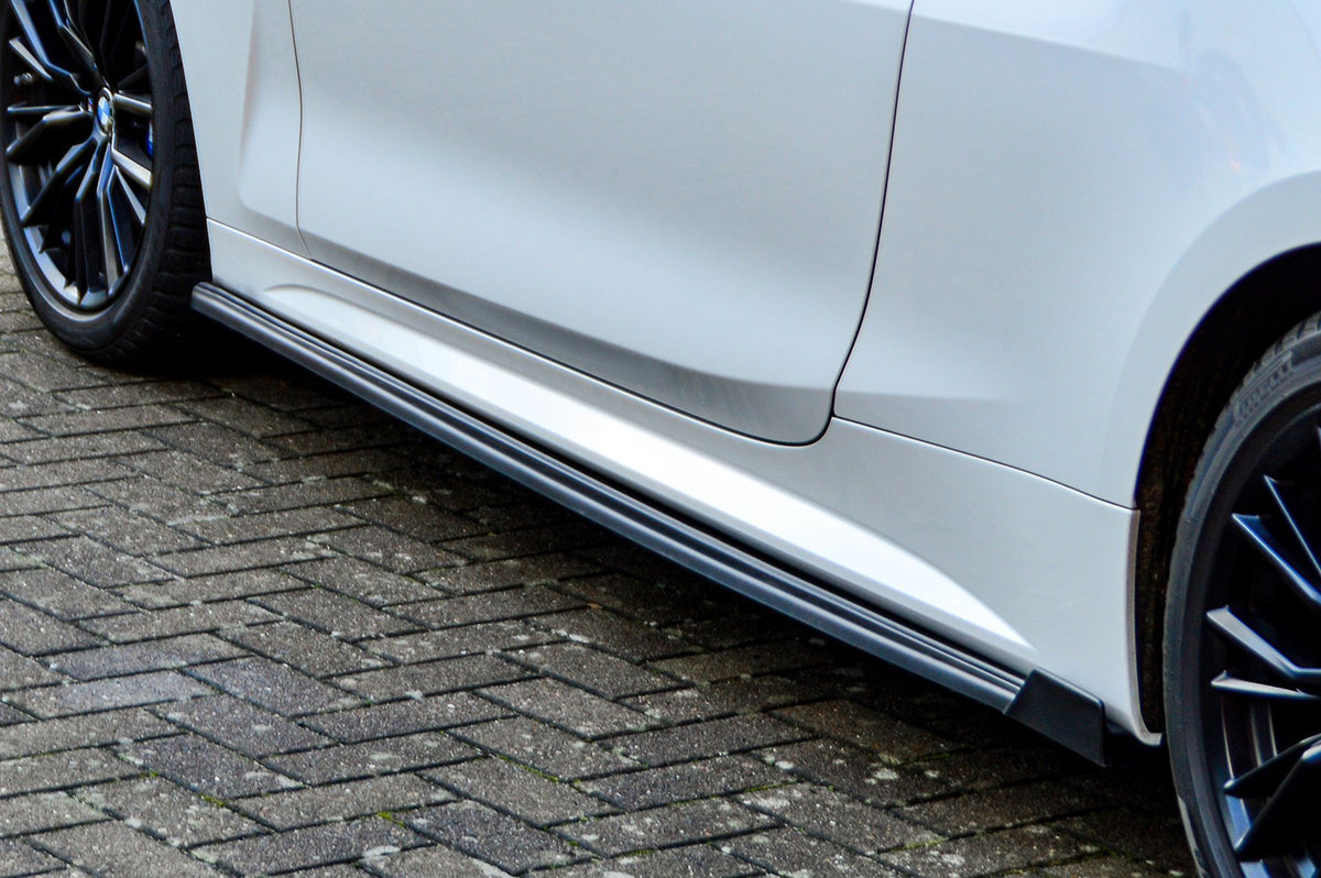 Seitenschwellersatz mit Wing BMW 4er, G22 + G23, M440i+M440D Carbon