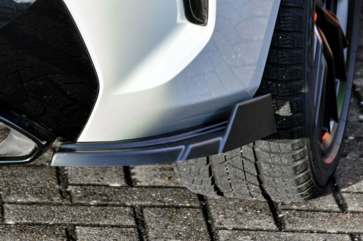Heckansatz Seitenteile ABS BMW 4er, G22 + G23, M440i+M440D Schwarz Glanz