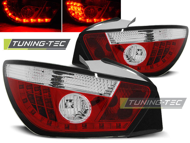 Tuning-Tec LED Rückleuchten für Seat Ibiza 6J (3-Türer) 08-12 rot/klar