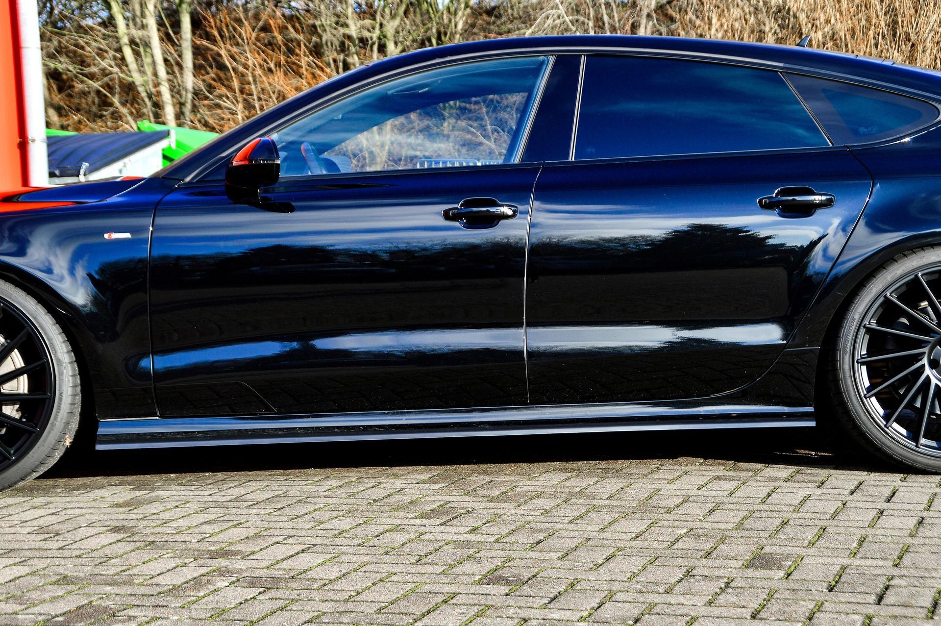 Seitenschwellersatz ABS Audi A7 4G C7 Facelift Bj.:2014-2018 Carbon