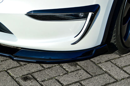 CUP Frontspoilerlippe ABS Tesla Model Y Bj.:2020- Schwarz Matt