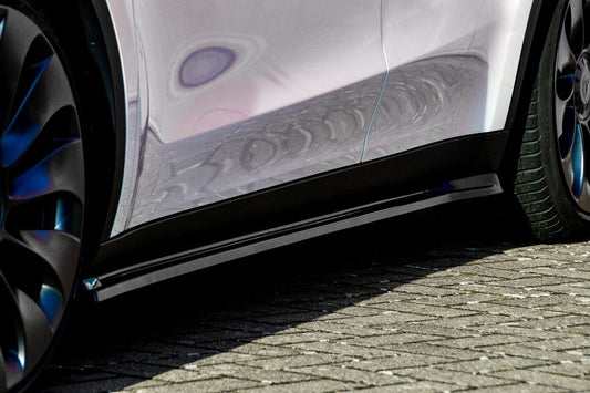 Seitenschwellersatz ABS Tesla Model Y Bj.:2020- Carbon