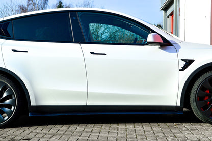 Seitenschwellersatz ABS Tesla Model Y Bj.:2020- Schwarz Matt