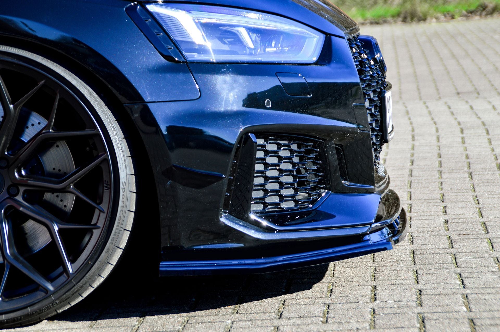 CUP Frontspoilerlippe ABS Audi RS5 B9, F5 Bj.: 2017-2020 Carbon