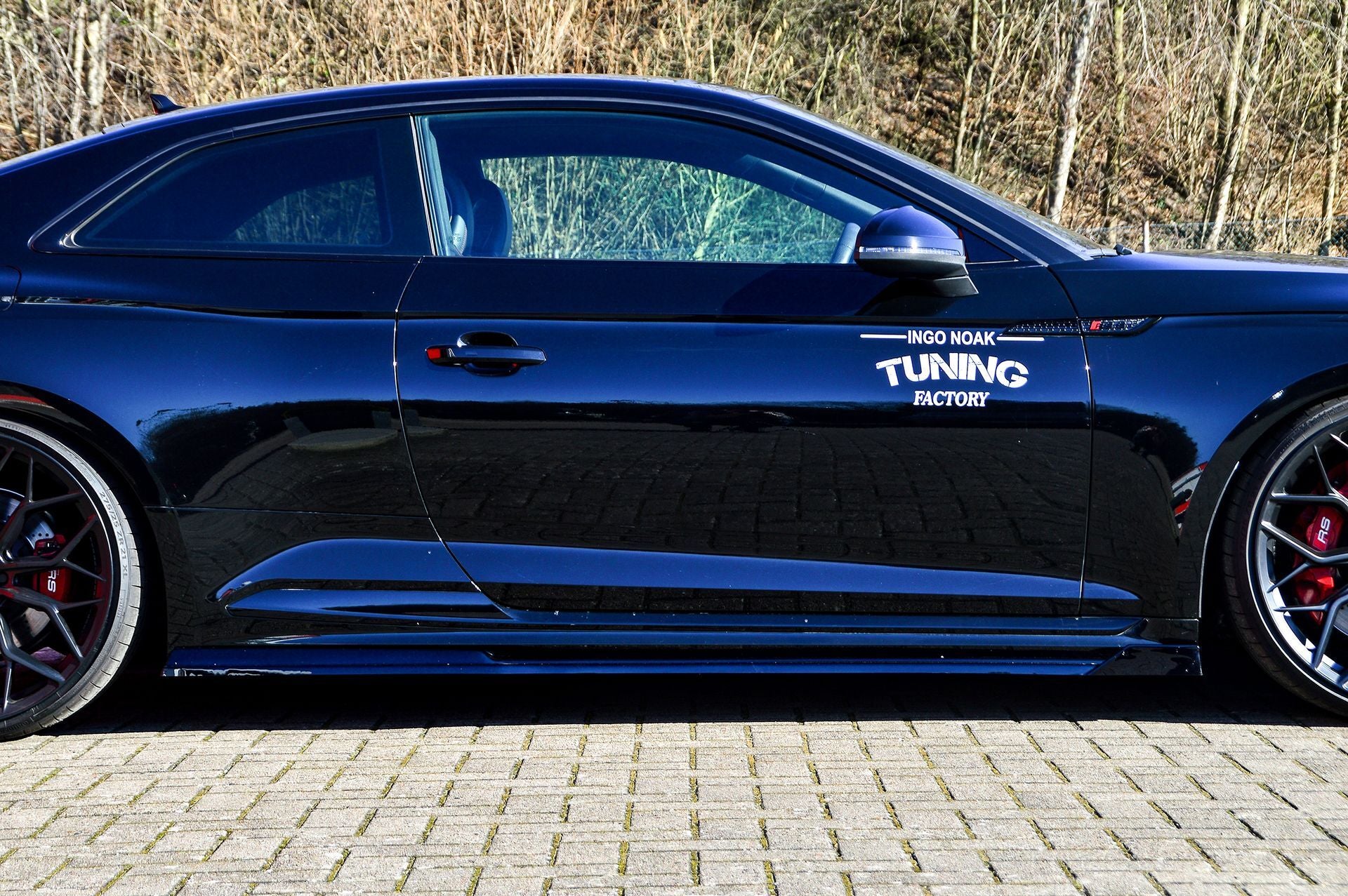 Seitenschwellersatz mit Wing Audi RS5 B9, F5 Bj.: 2017-2020 Carbon