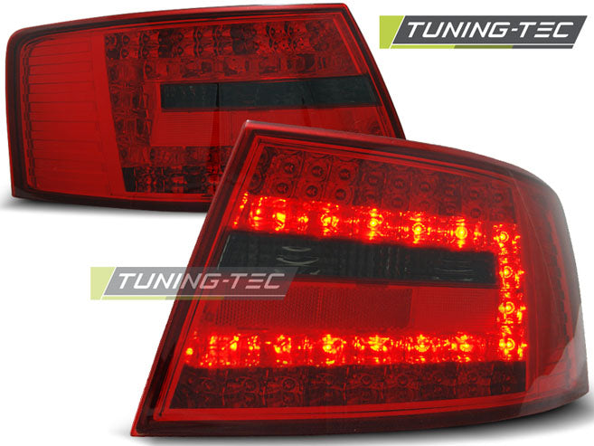 Tuning-Tec LED Rückleuchten für Audi A6 4F (C6) 04-08 rot/rauch (7-Pin)