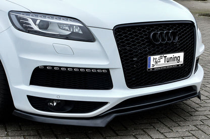 CUP Frontspoilerlippe ABS Audi Q7 4L Bj.: 2009-2015 Schwarz Matt
