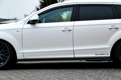 CUP Seitenschweller Audi Q7 4L Bj.: 2009-2015 Schwarz Glanz