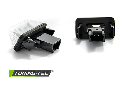 Tuning-Tec LED Kennzeichenbeleuchtung für Peugeot 206 / 207 / 306/  / 308 / 406 Limo / 5008 / Citroen kaltweiß