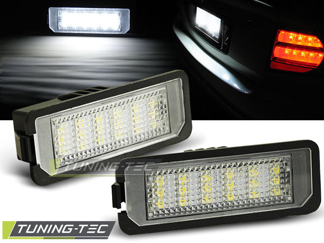 Tuning-Tec LED Kennzeichenbeleuchtung für VW Golf IV / Golf V / Passat B6 / Eos / Phaeton / New Beetle / Lupo / Polo 9N3 k...