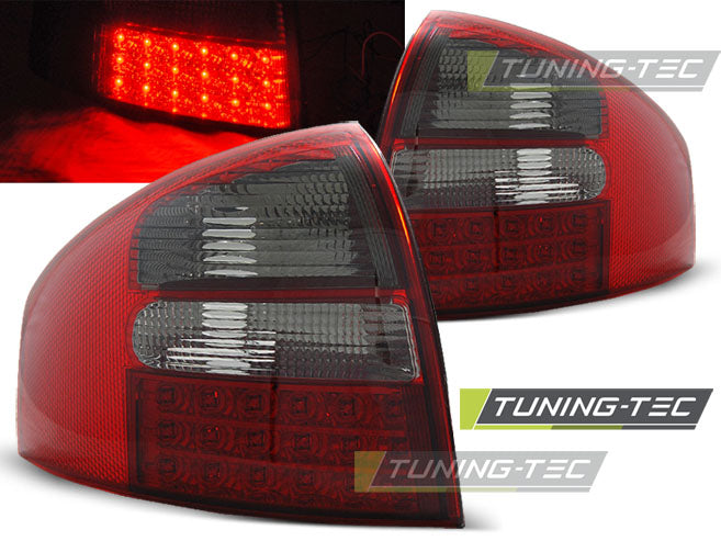 Tuning-Tec LED Rückleuchten für Audi A6 4B (C5) 97-04 rot/rauch