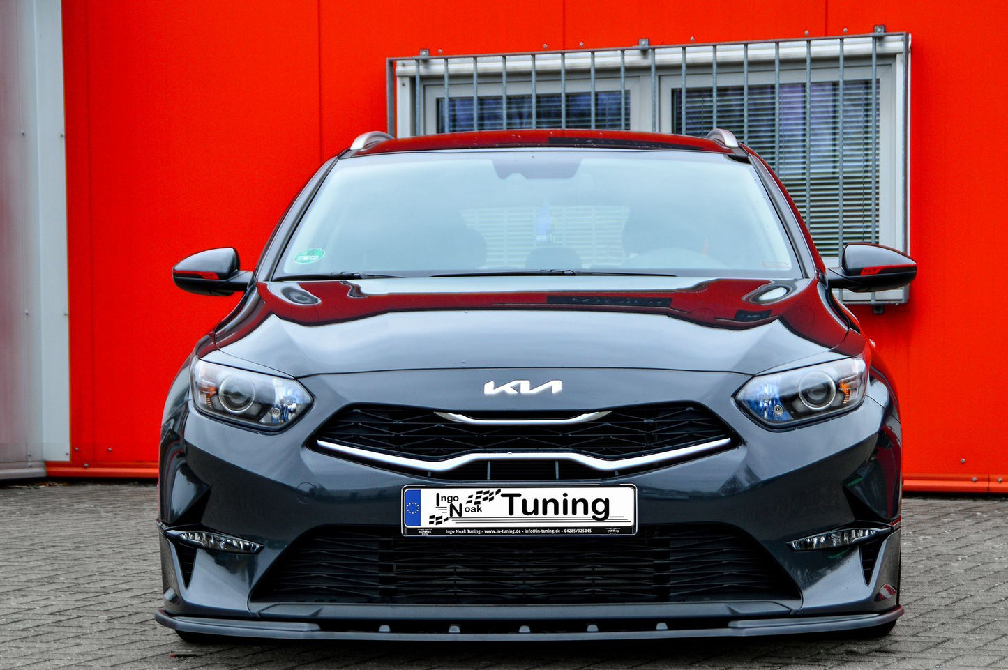 CUP Frontspoilerlippe ABS Kia Ceed SW CD Bj.:2021- Carbon
