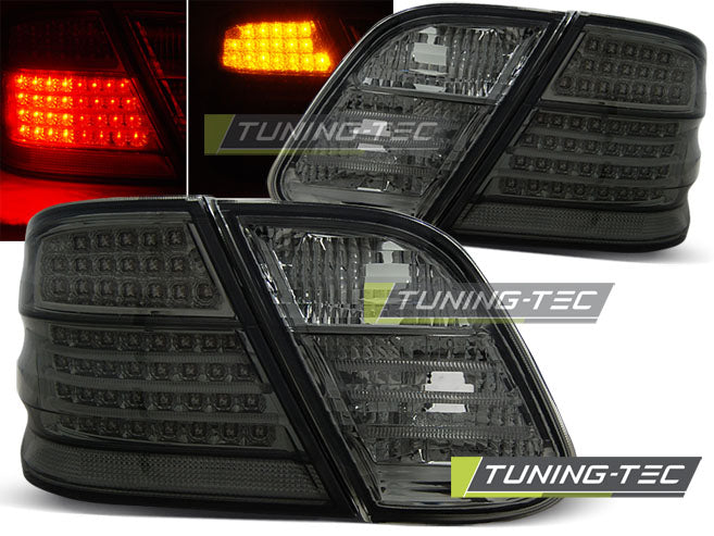 Tuning-Tec LED Rückleuchten für Mercedes Benz CLK W208 97-02 rauch mit LED Blinker