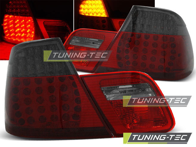 Tuning-Tec LED Rückleuchten für BMW 3er E46 Coupe 99-03 rot/rauch