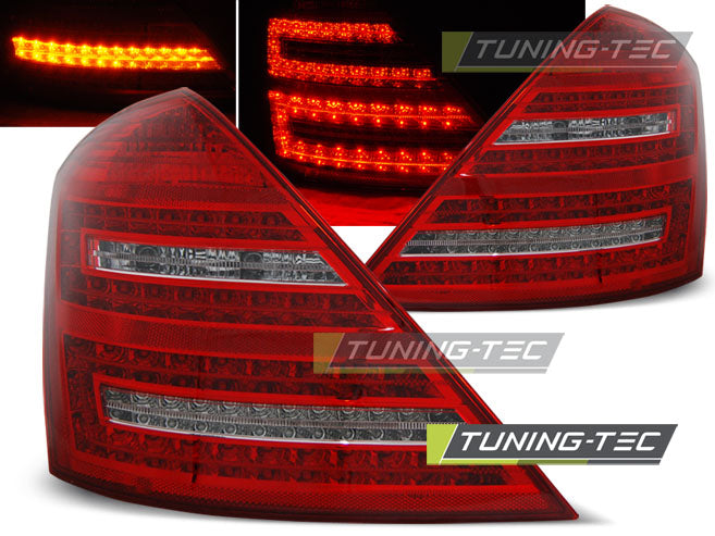 Tuning-Tec LED Rückleuchten für Mercedes Benz S-Klasse W221 05-09 rot/klar