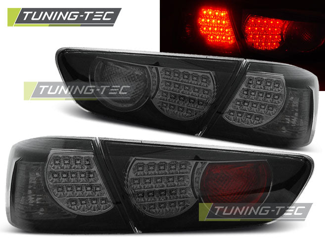 Tuning-Tec LED Rückleuchten für Mitsubishi Lancer 8 Limousine 08-11 rauch
