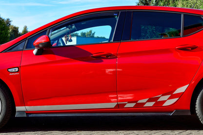 CUP Seitenschwellersatz mit Wing Hyundai i30 N-Line Schrägheck Carbon