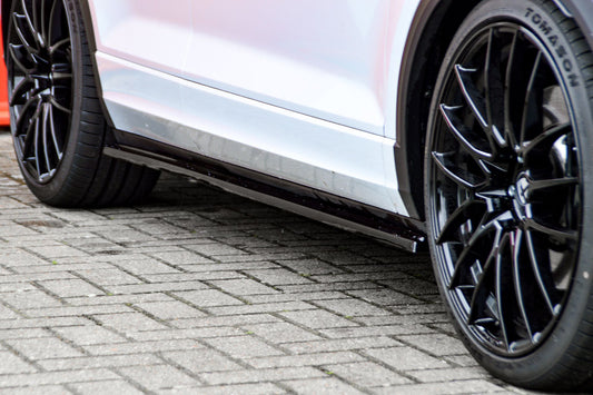 CUP Seitenschweller Volkswagen T-Roc R ( A1 ) Bj.: 2019-2021 Schwarz Matt