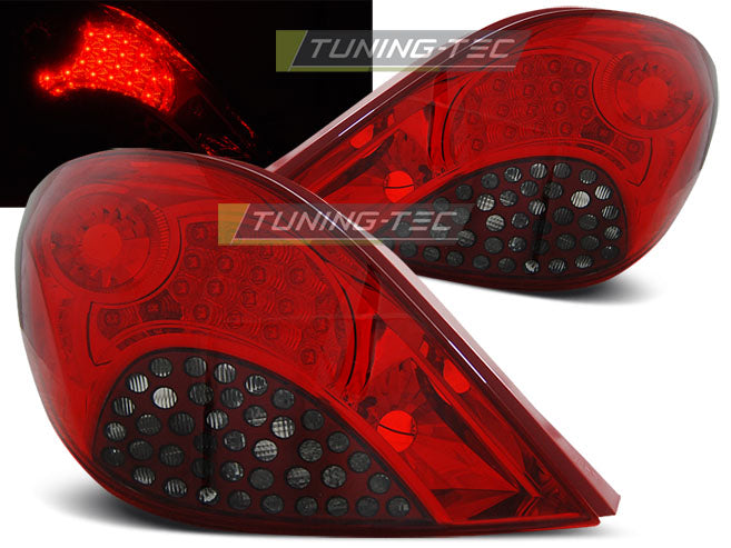 Tuning-Tec LED Rückleuchten für Peugeot 207 06-09 rot/rauch