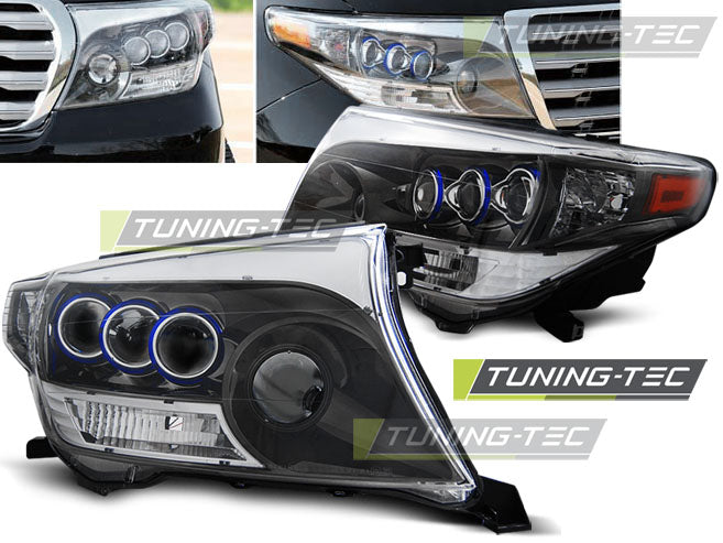 Tuning-Tec Scheinwerfer für Toyota Land Cruiser FJ200 07-12 schwarz