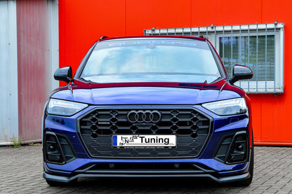 CUP Frontspoilerlippe ABS Audi Q5 FY (FYB) ab Bj.: 2020- Schwarz Glanz