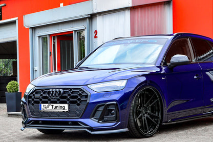 CUP Frontspoilerlippe ABS Audi Q5 FY (FYB) ab Bj.: 2020- Schwarz Glanz