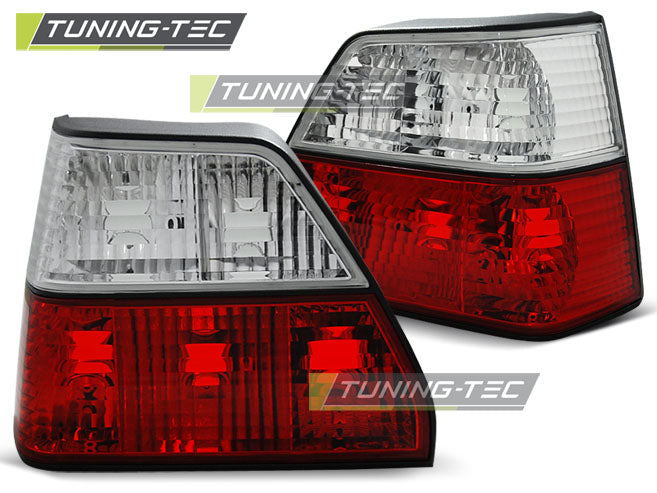 Tuning-Tec Rückleuchten für VW Golf 2 (II) 83-91 rot/weiß