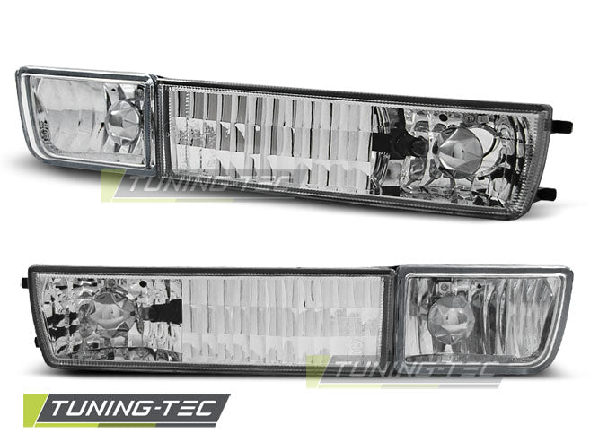 Tuning-Tec Klarglas Frontblinker / Nebelscheinwerfer für VW Golf 3 91-97 / Vento 92-98 chrom