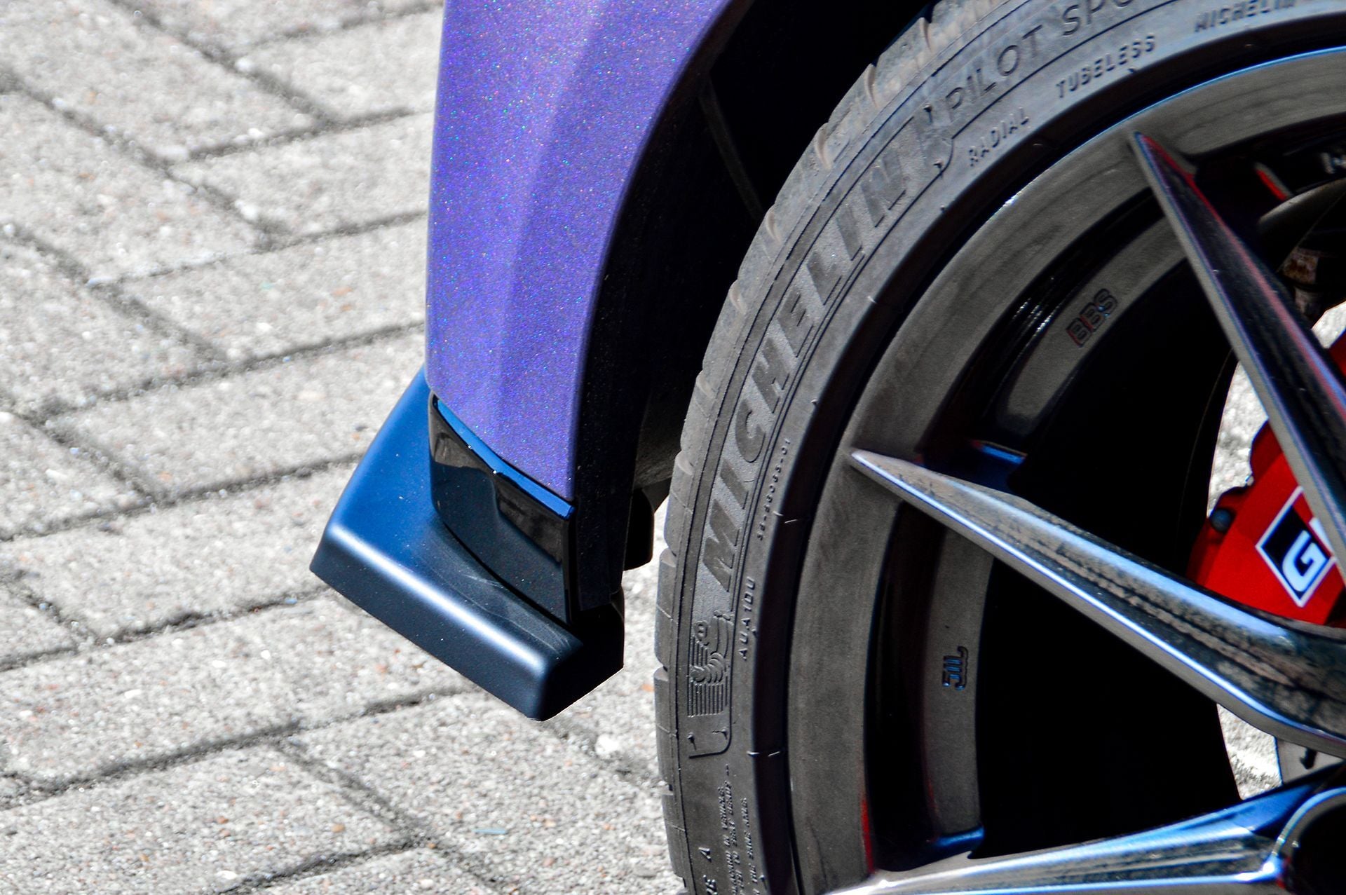 Heckansatz L/R Toyota Yaris GR XP21 ab Bj.: 2020- Schwarz Matt