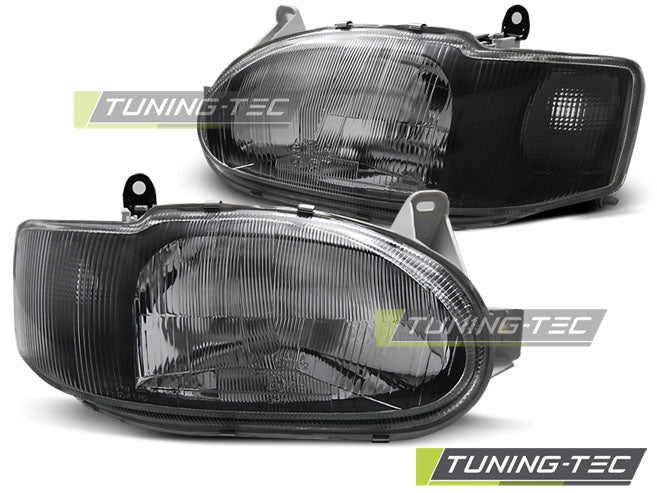 Tuning-Tec Scheinwerfer für Ford Escort MK7 95-00 schwarz