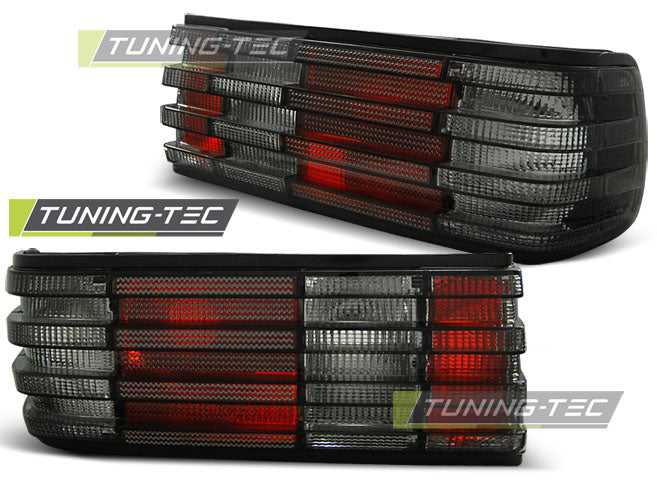 Tuning-Tec Rückleuchten für Mercedes Benz S-Klasse W126 82-93 schwarz/rauch