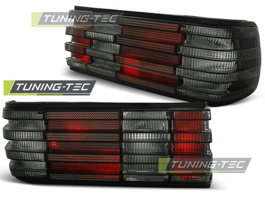Tuning-Tec Rückleuchten für Mercedes Benz S-Klasse W126 82-93 schwarz/rauch