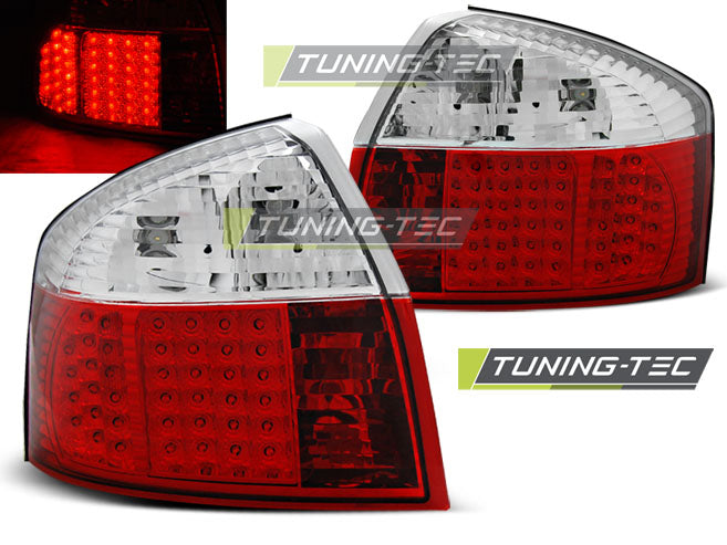 Tuning-Tec LED Rückleuchten für Audi A4 B6 (8E) 00-04 rot/weiß