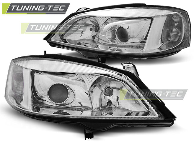 Tuning-Tec Xenon Scheinwerfer für Opel Astra G 98-04 chrom