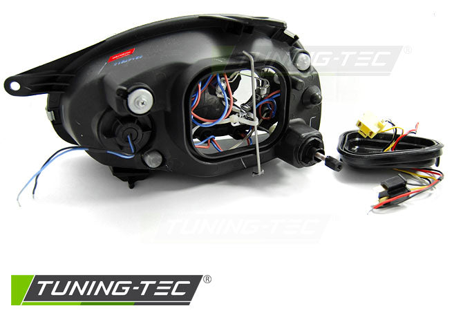 Tuning-Tec Angel Eyes Scheinwerfer für Opel Corsa B 93-00 schwarz