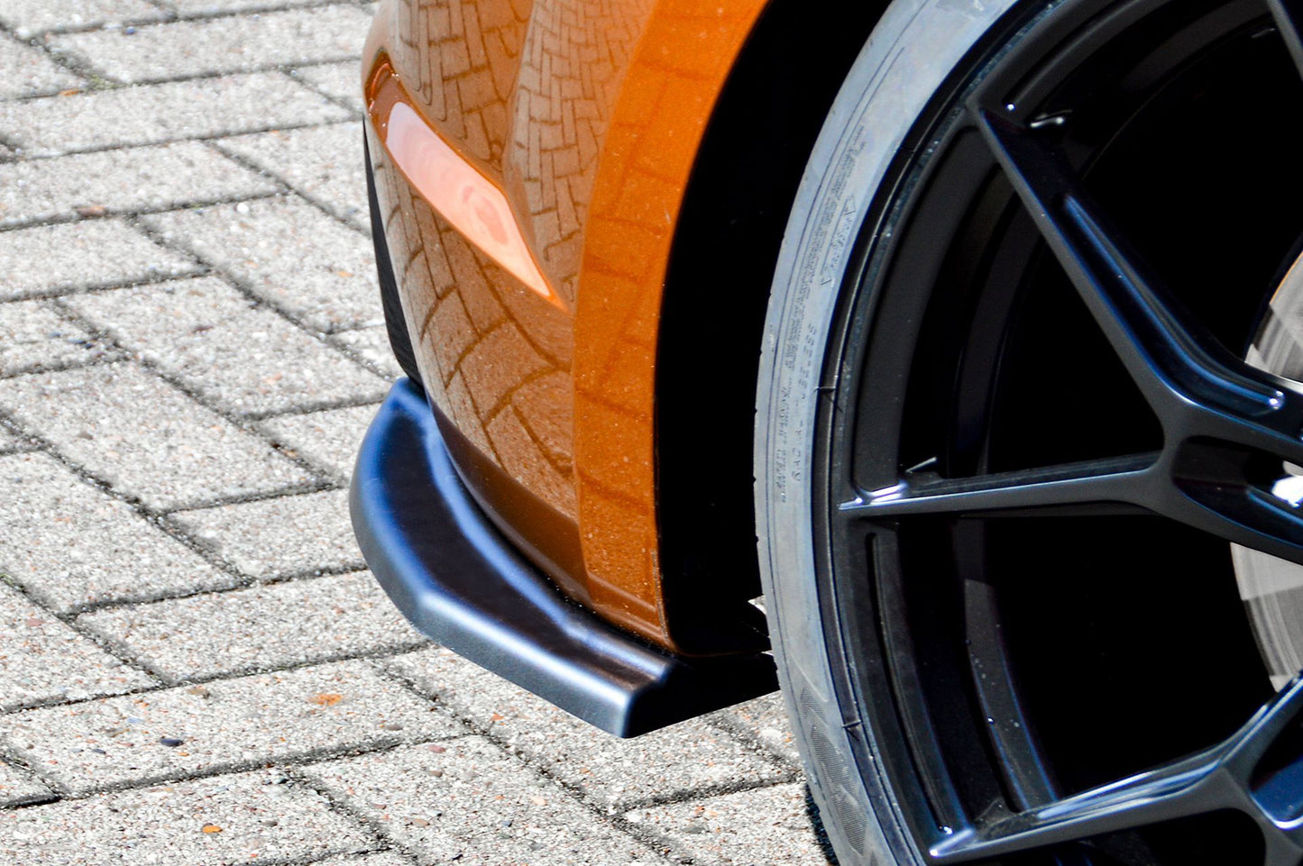 Heckansatz Seitenteile ABS Audi TT RS, 8S Bj.: 2016-2018 Schwarz Glanz