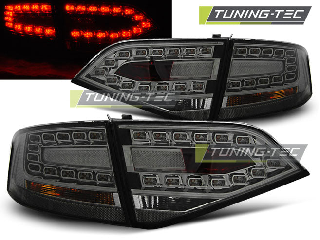 Tuning-Tec LED Rückleuchten für Audi A4 B8 (8K) Limousine 08-11 rauch
