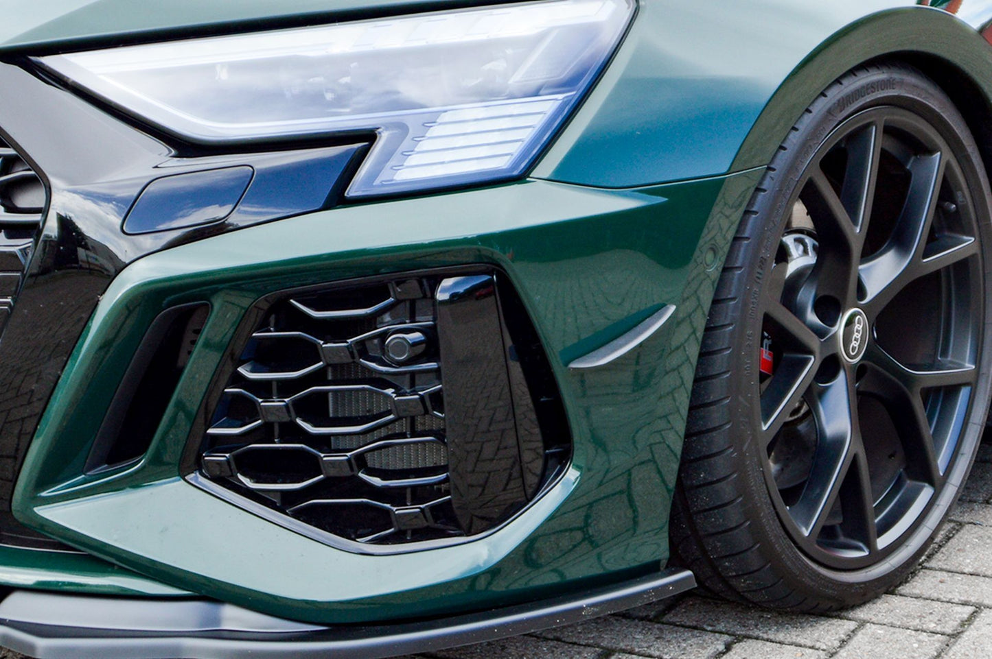 Seitenflaps Audi RS3, 8Y, Limousine Ab Bj.: 2020 - Schwarz Matt
