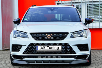 CUP Frontspoilerlippe ABS Cupra Ateca 5FP Bj.: 2018-2020 Schwarz Glanz