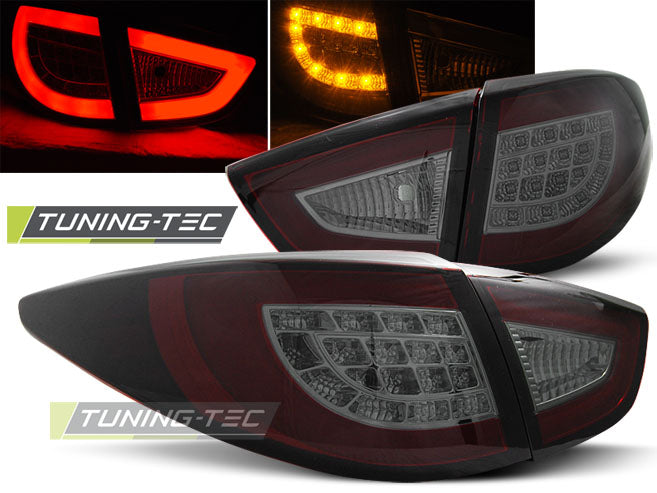 Tuning-Tec LED Lightbar Rückleuchten für Hyundai IX35 09-13 rot/rauch