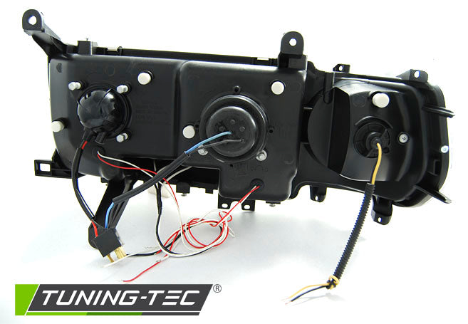 Tuning-Tec Angel Eyes Scheinwerfer für Toyota Land Cruiser FJ80 90-97 schwarz