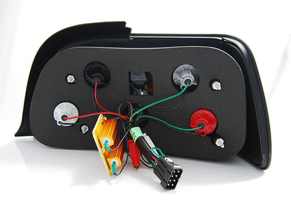 Tuning-Tec LED Rückleuchten für BMW 3er E36 Coupe/Cabrio 90-99 rot/weiß