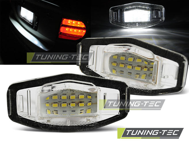 Tuning-Tec LED Kennzeichenbeleuchtung für Honda Accord / Civic VII/VIII / City / Legend kaltweiß