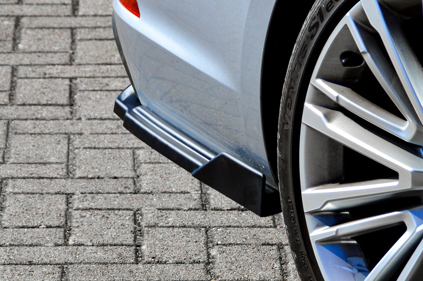 Heckansatz Seitenteile ABS Audi A4 B9 Bj.:06/2018-05/2019 Schwarz Matt