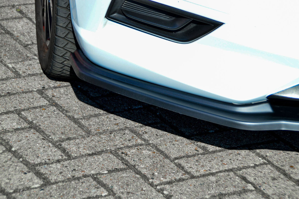 CUP Frontspoilerlippe ABS Nissan Micra K14 Bj.:2017-2022 Schwarz Matt